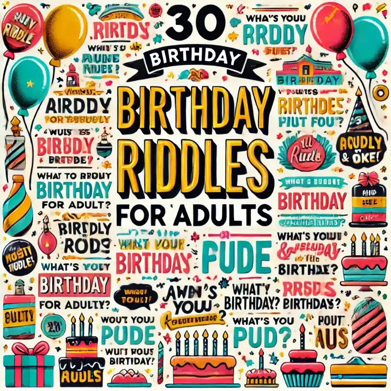 Birthday Riddles