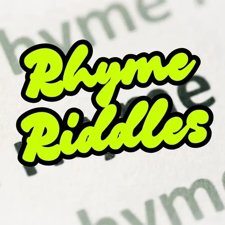 Rhyme Riddles