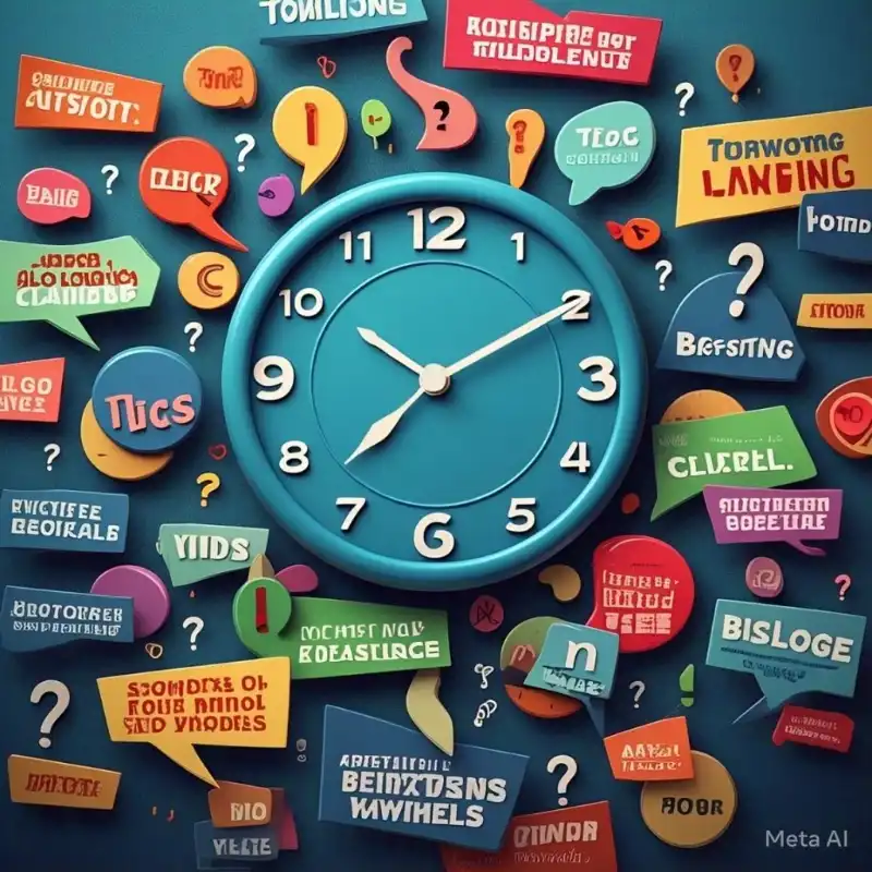 Riddles on Clock