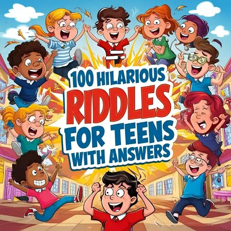 100 Hilarious Riddles For Teens, With Answers
