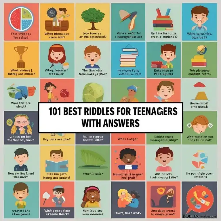 101 Best Riddles For Teenagers, With Answers