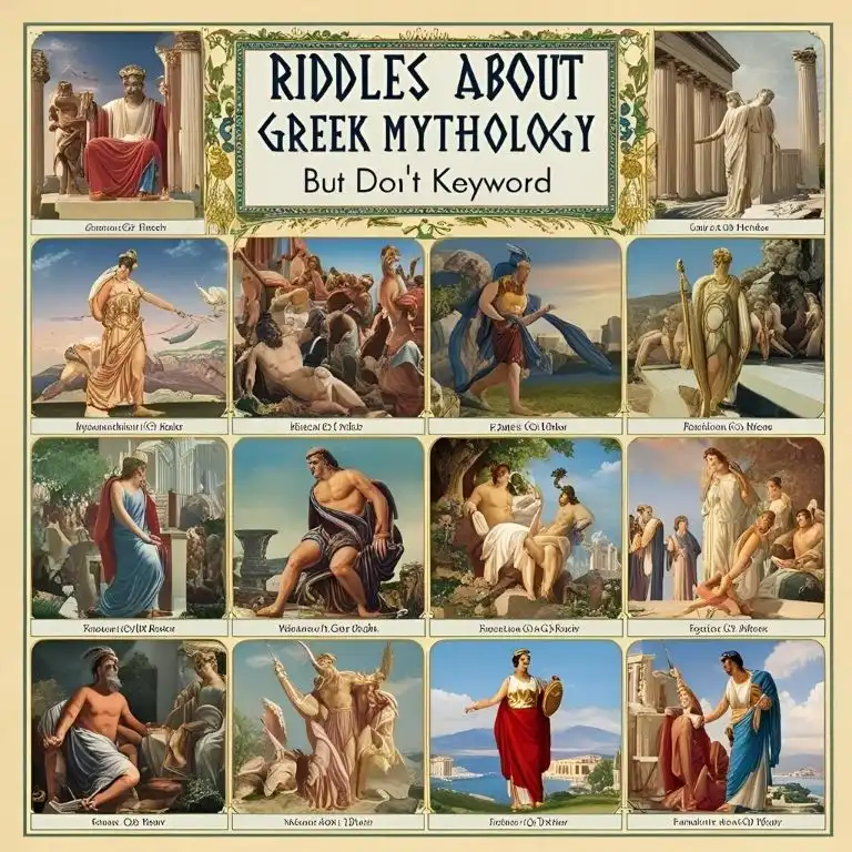 31+ Riddles About Greek Mythology