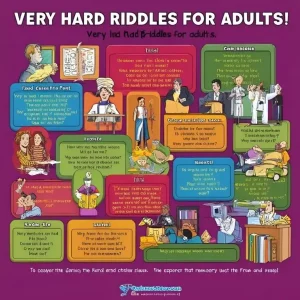 Very Hard Riddles for Adults: 60+ Creative Brain Teasers