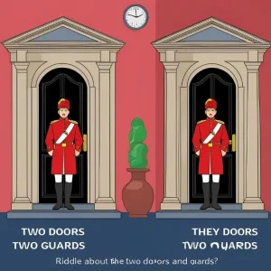 33 Riddles About Two Doors and Two Guards