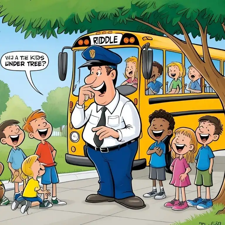 a riddle about the name of a bus driver