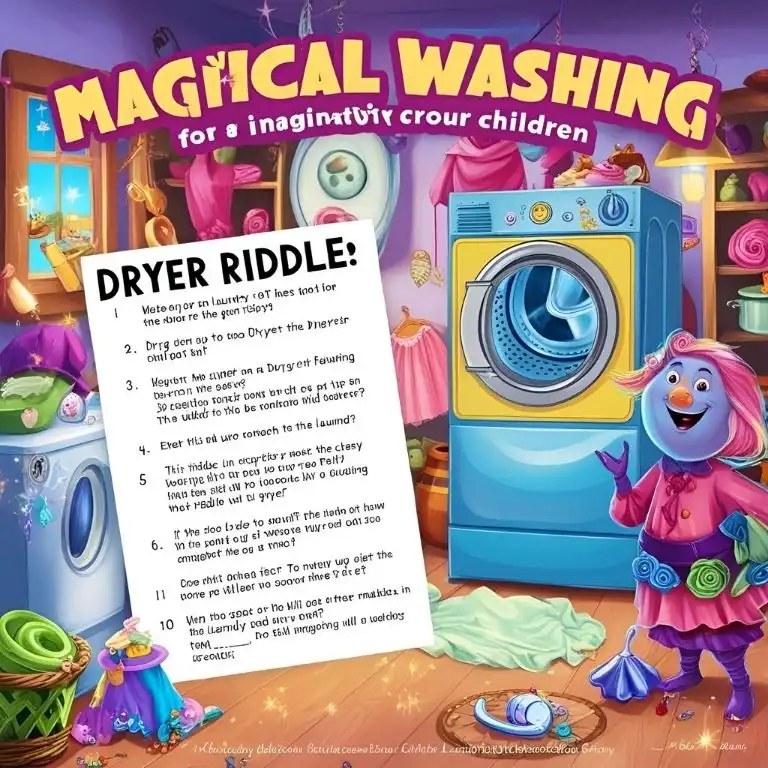 dryer riddle for kids