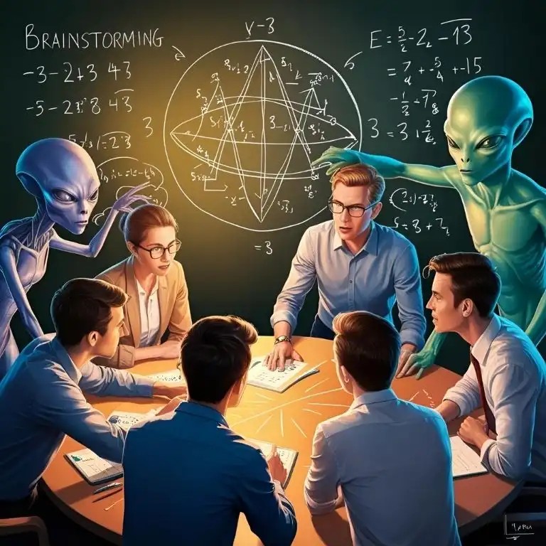 hard logic riddle about asking three questions to aliens
