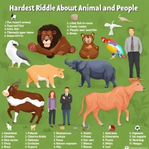 33 Brain Teasers: Hardest Riddle About Animal and People to Solve