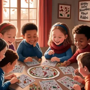 33 November Riddles for Kids: Fun, Playful, and Mysterious!