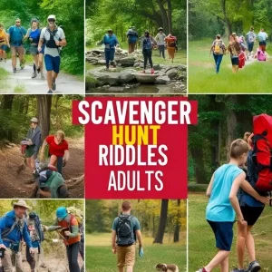 33 Ultimateย Outdoorย Scavengerย Huntย Riddlesย forย Adultsย Ideas