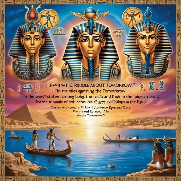 riddle about tomorrow gods of egypt
