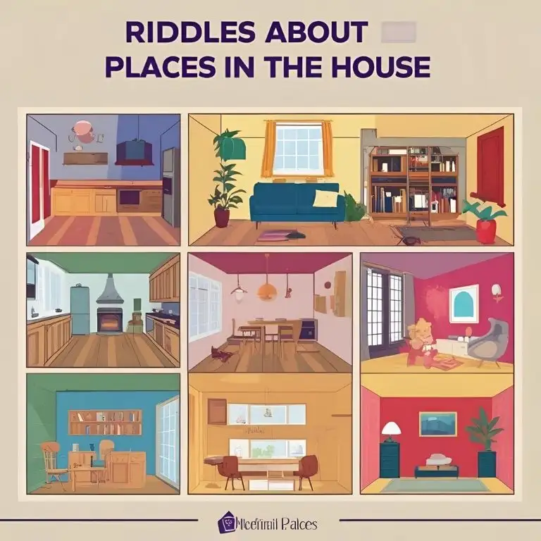 riddles about places in the house