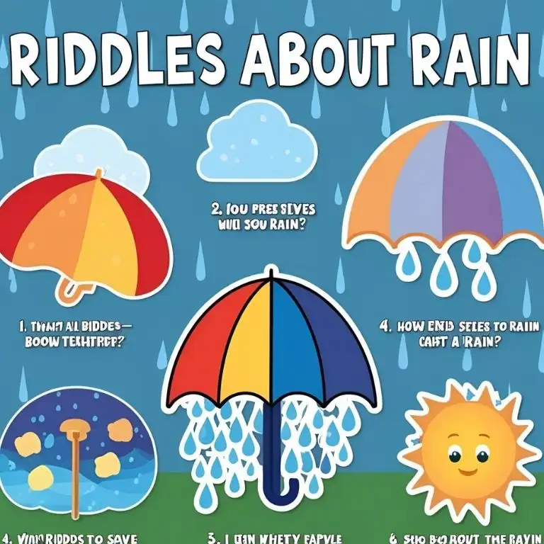 riddles about rain