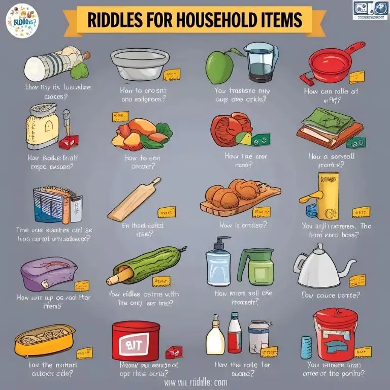 riddles for household items