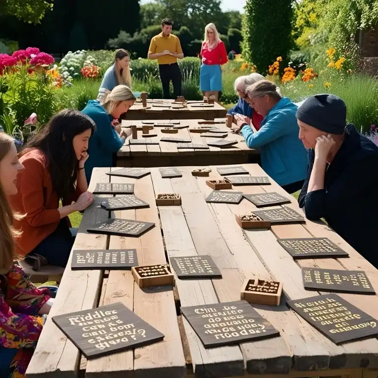 riddles on tables