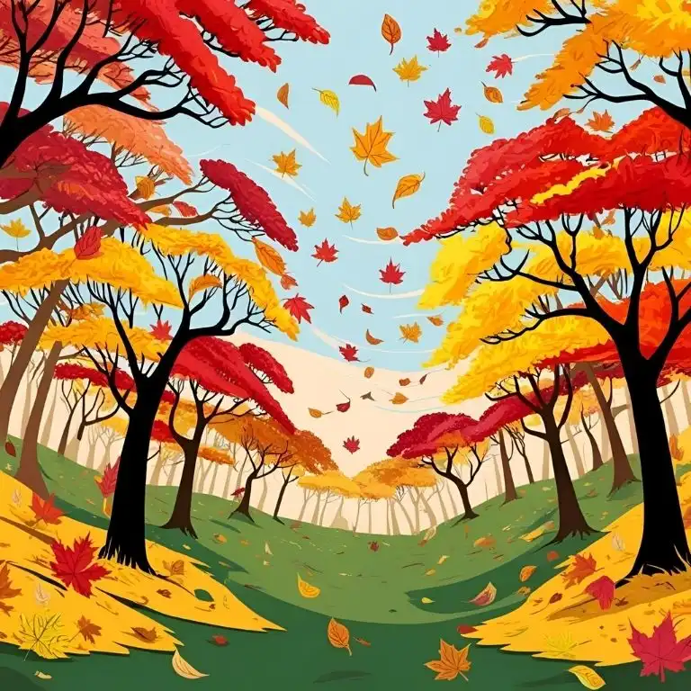 what do trees do in autumn riddle answer