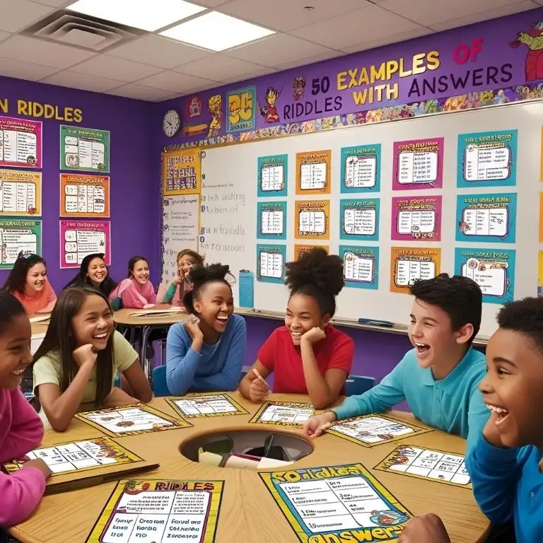 50 Examples of Riddles with Answers for Students