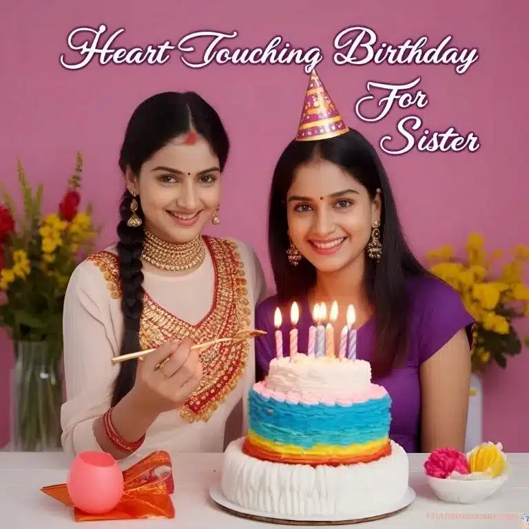 Heart Touching Birthday Wishes For Sister Quotes