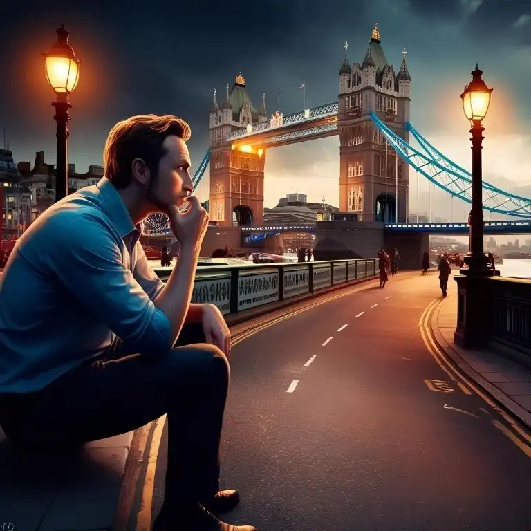 riddle about a man in london bridge