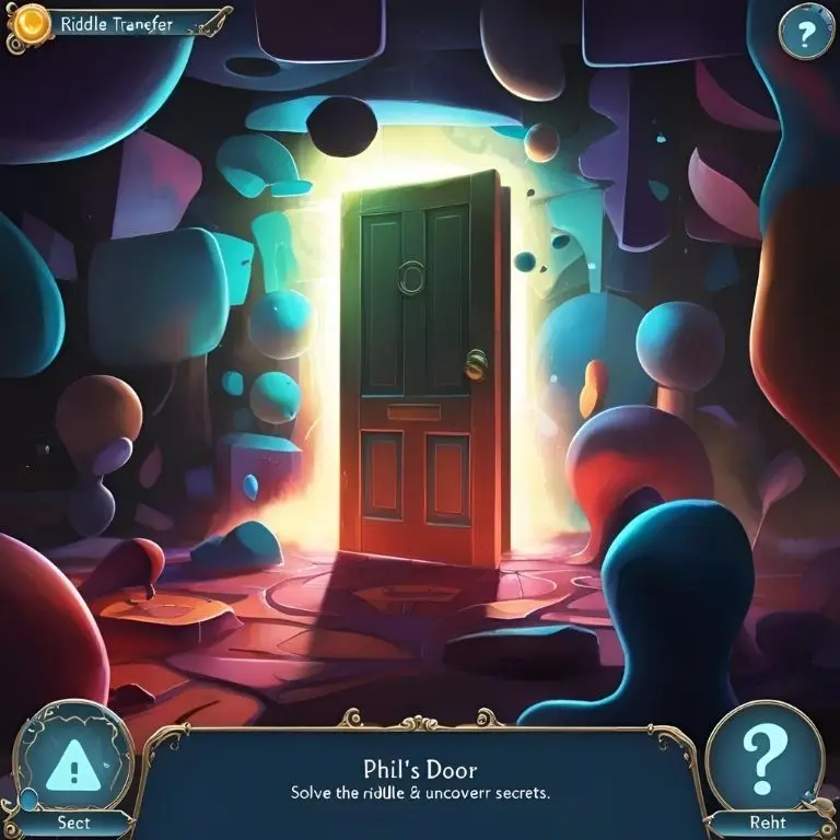 what is the code for phil's door in riddle transfer
