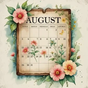 80+ August Month Quotes