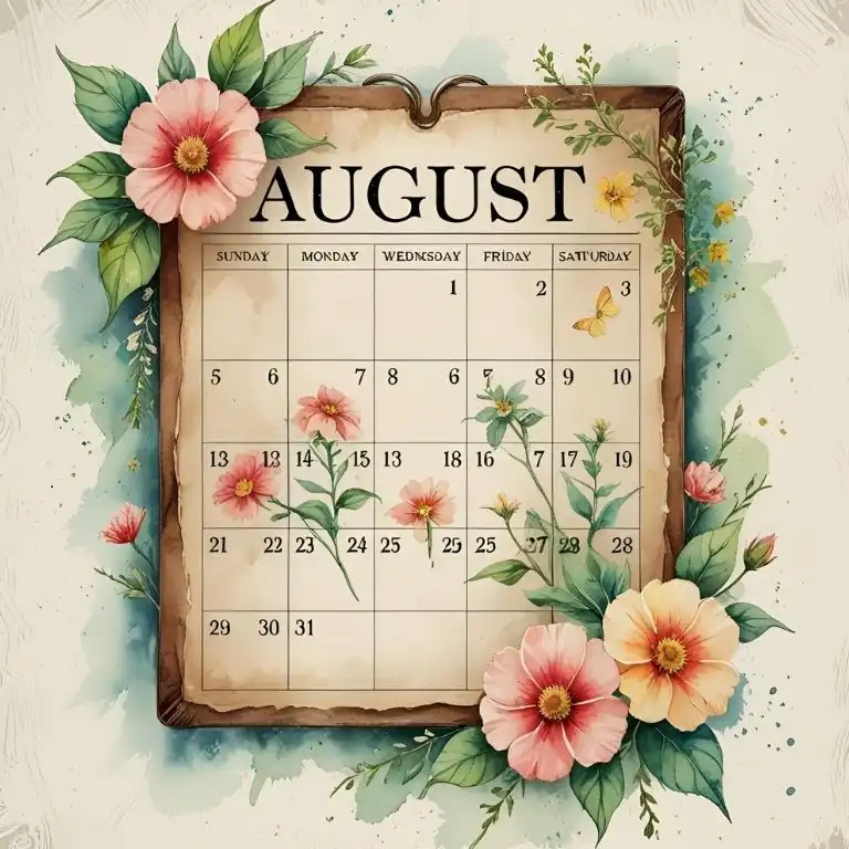 80+ August Month Quotes
