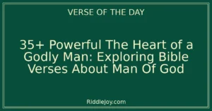 35+ Powerful The Guiding Light: Inspiring Bible Verses About the Man of God